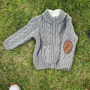 Janie and Jack zip up sweater